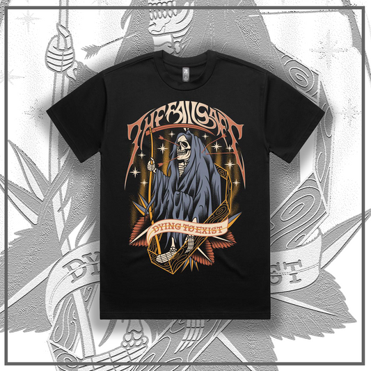 (New!) Dying To Exist Reaper T-Shirt (Pre-Order)
