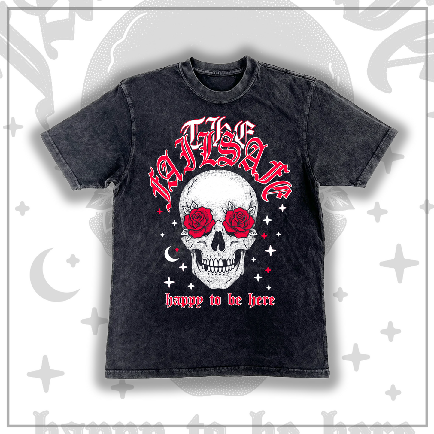 (PRE-ORDER) Happy To Be Here Vintage Wash T-Shirt